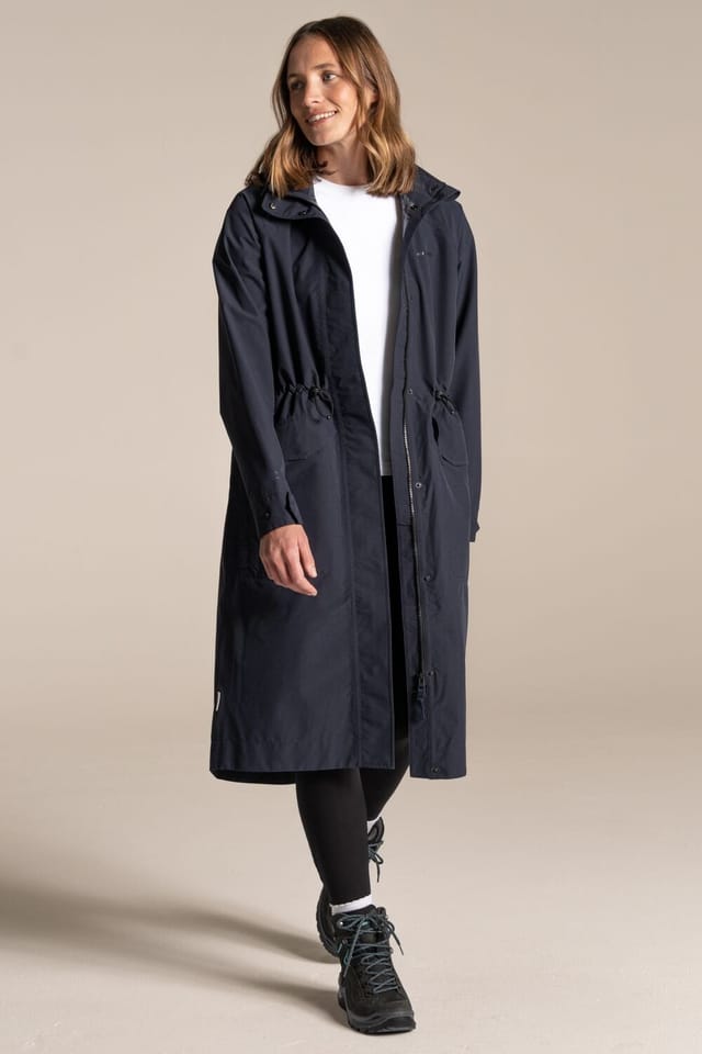 Craghoppers Craghoppers Women's National Trust Saxifrage Waterproof Jacket in Navy - 2