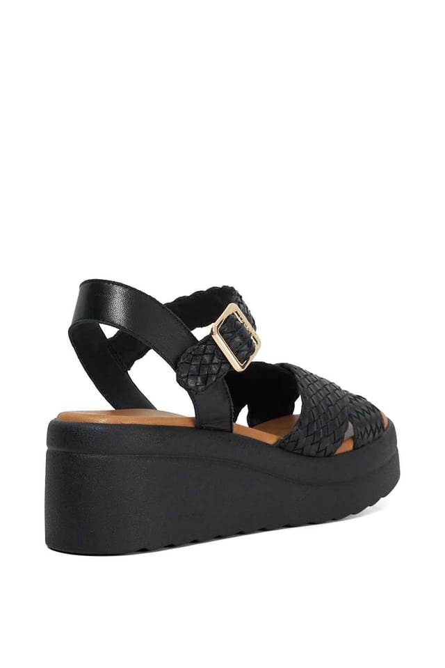 Dune London Dune London Women's 'Kinleys' Leather Wedges in Black - 3