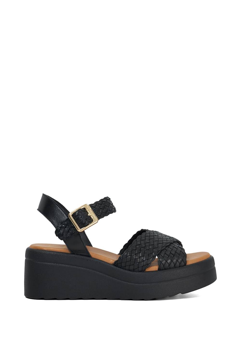 Dune London Dune London Women's 'Kinleys' Leather Wedges in Black - 4