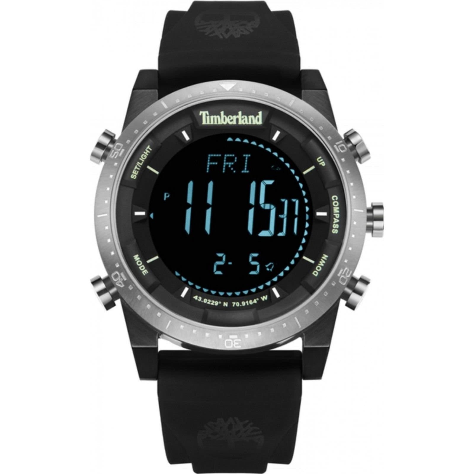 Timberland Timberland Men's TDWGP2104704 45mm Quartz Watch in Black
