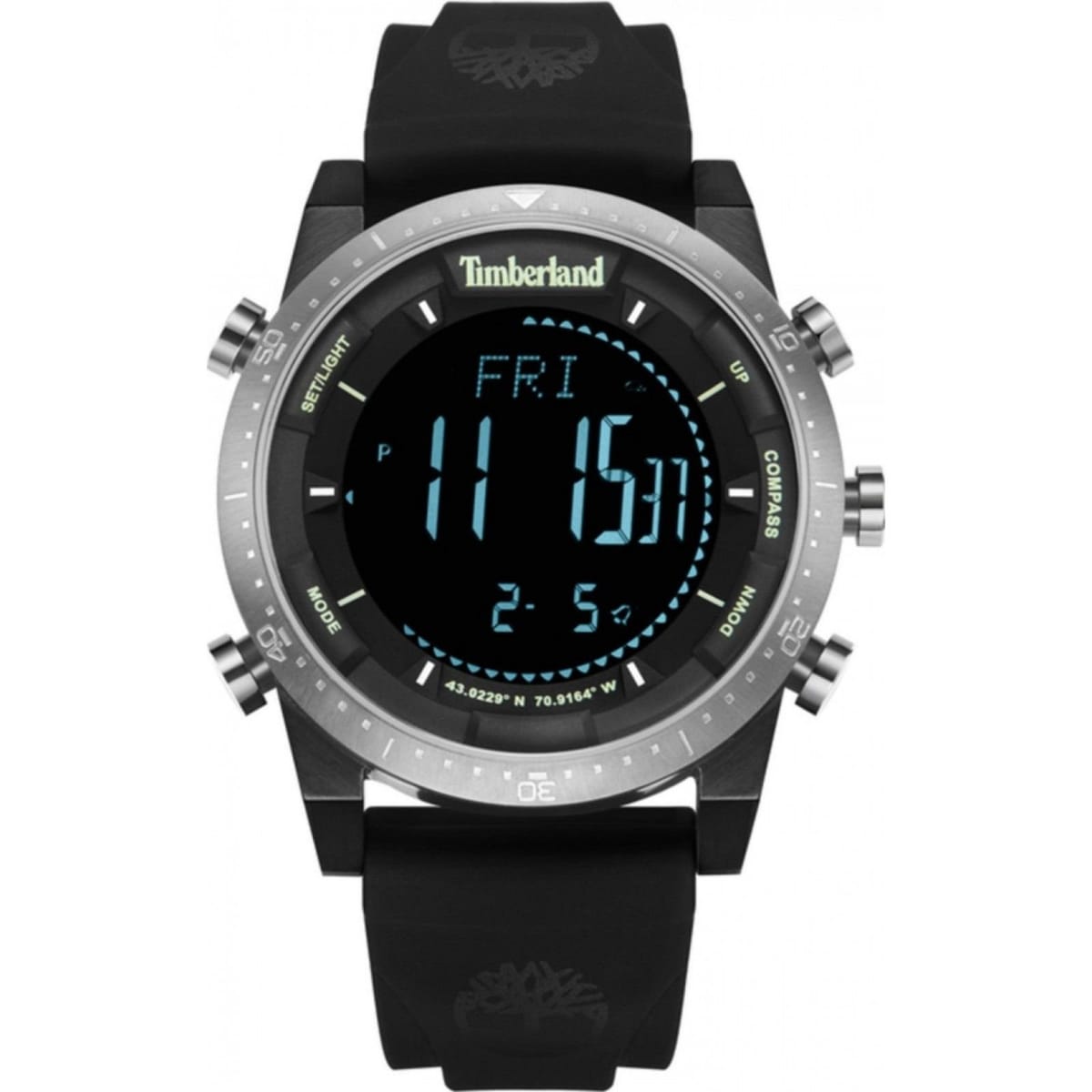 Timberland Timberland Men's TDWGP2104704 45mm Quartz Watch in Black - 1