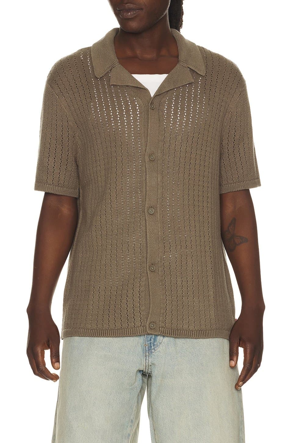 revolve Costa Knit Camp Shirt
