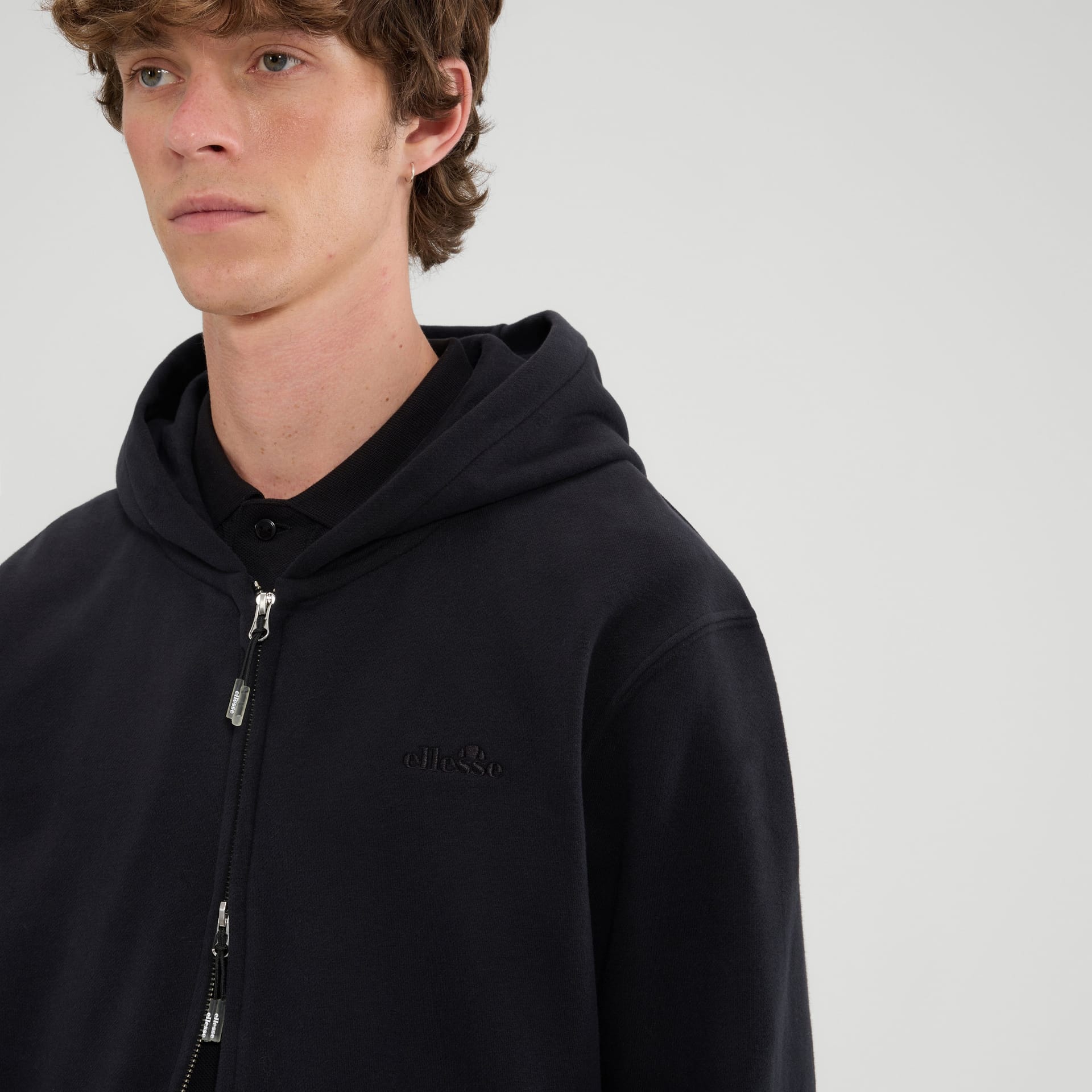 Ellesse Ellesse Men's Taurasi FZ Hoody in Black - 4