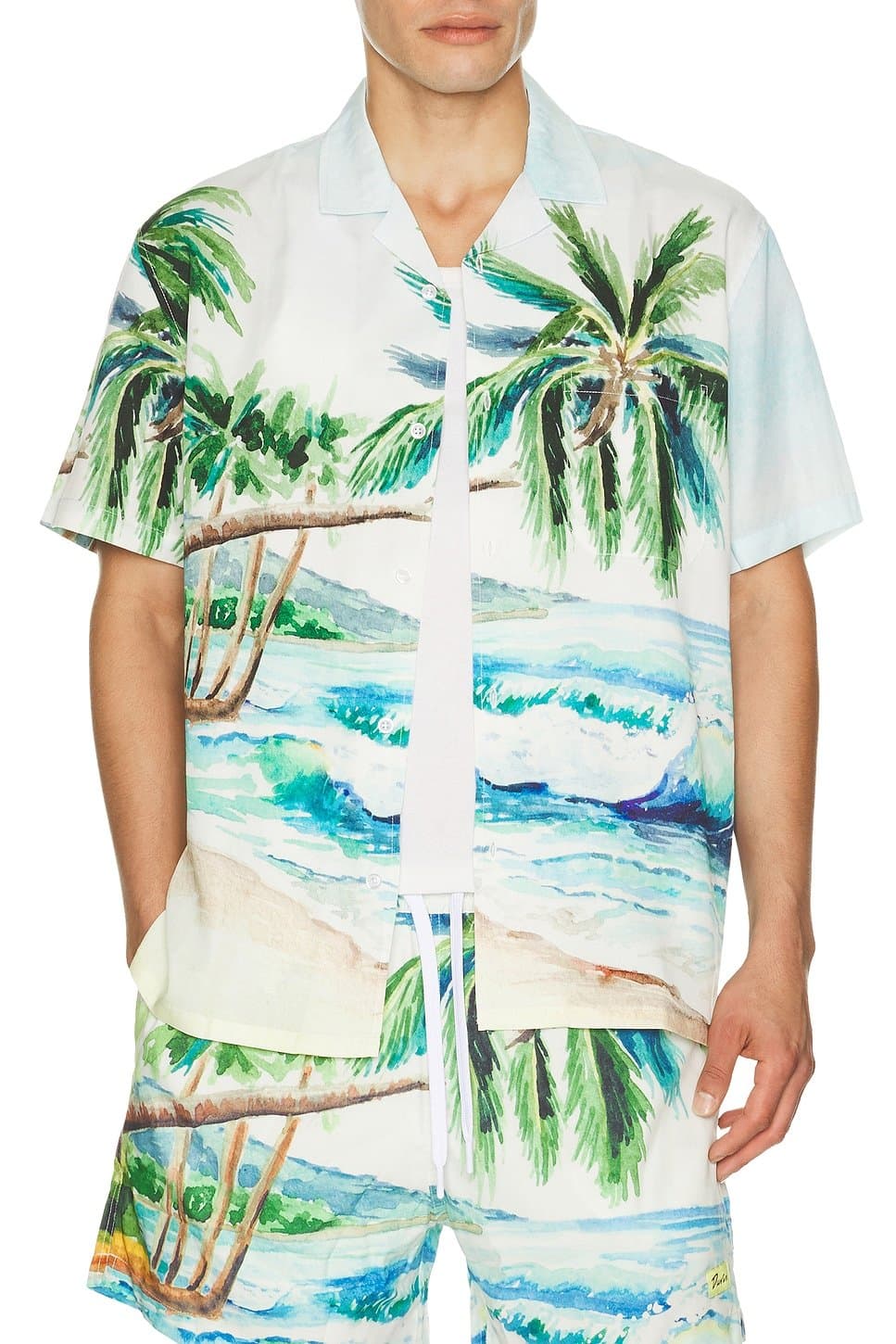 revolve Postcard Button Up Shirt