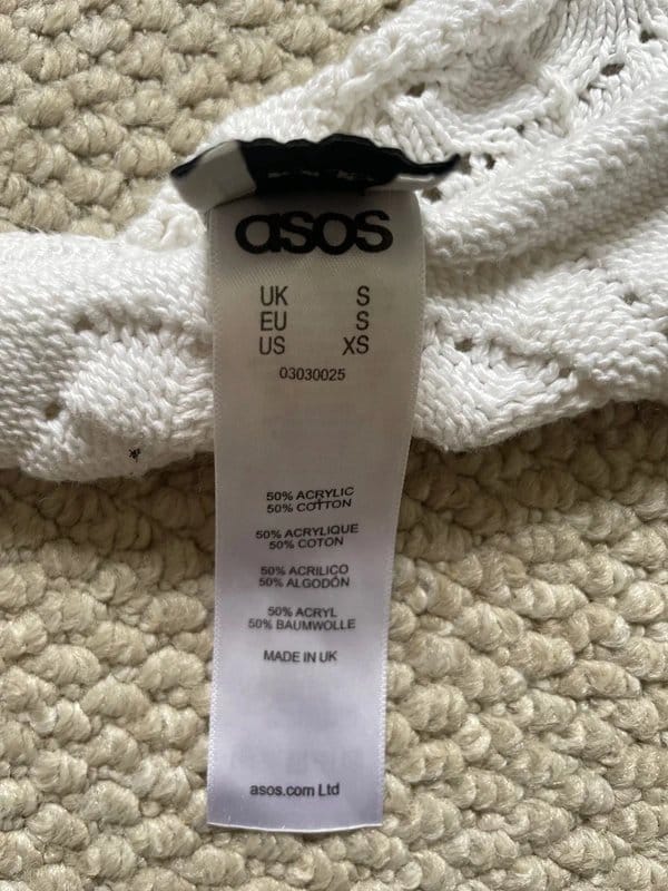 ASOS ASOS crochet halter crop - 1