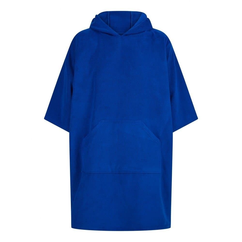 Towel City Towel City Men's Oversized Poncho in Blue