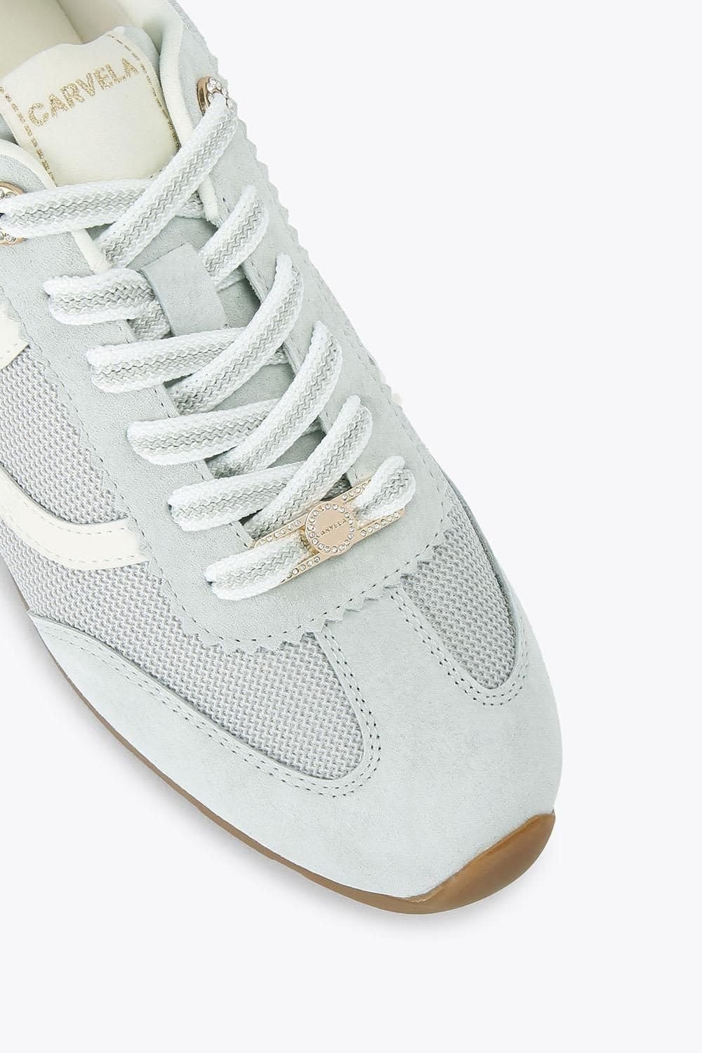 Carvela Carvela Women's 'Florence Sneaker' Trainers in Pale Blue - 4