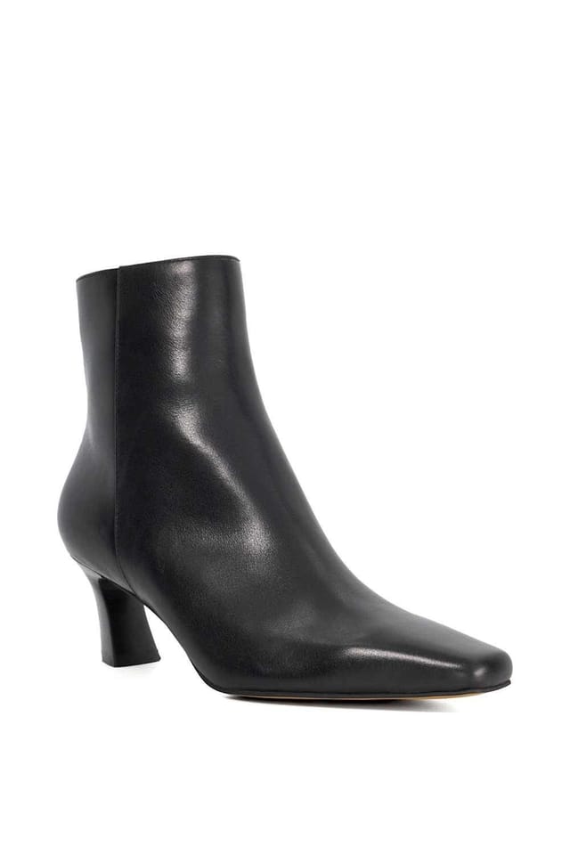 Dune London Dune London Women's 'Overly' Leather Ankle Boots in Black - 2