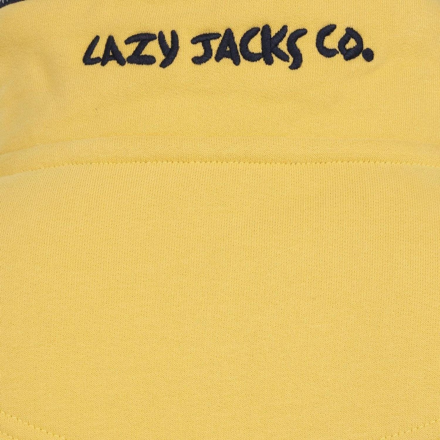 Lazy Jacks Lazy Jacks Women's Quarter Zip Sweatshirt in Lemon - 4