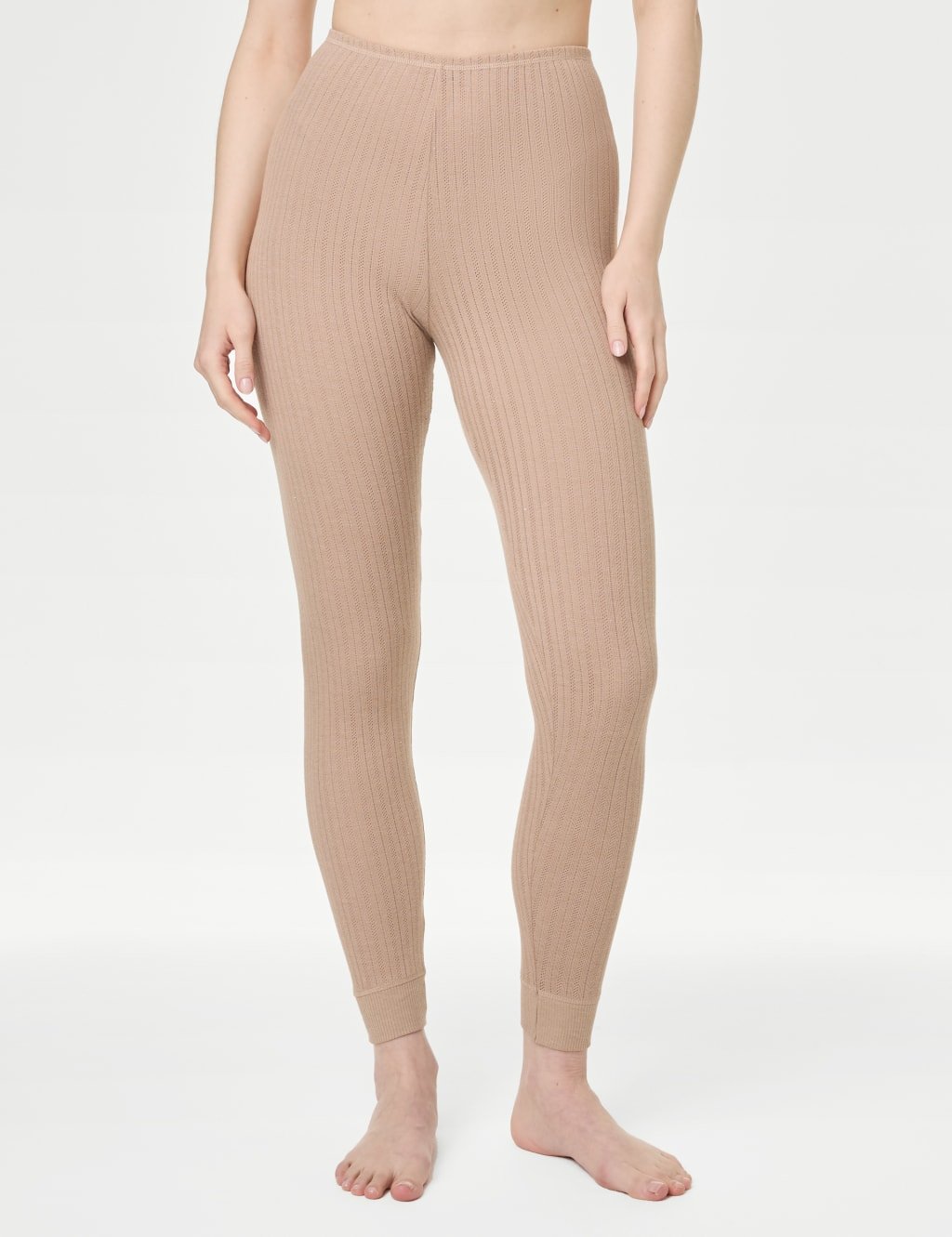Marks & Spencer M&S Thermal Leggings Rose Quartz - 2