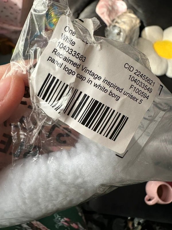 ASOS Vintage inspired unisex 5 panel logo cap - 1