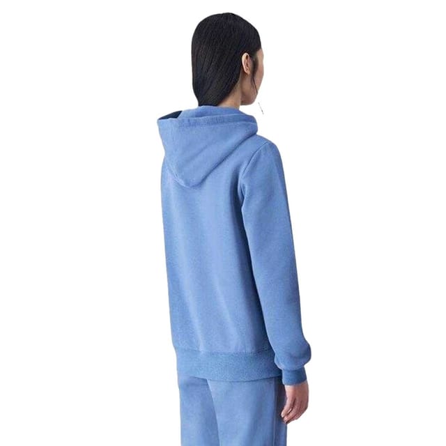 Champion Champion Women's Large Logo Hoodie in Blue - 2