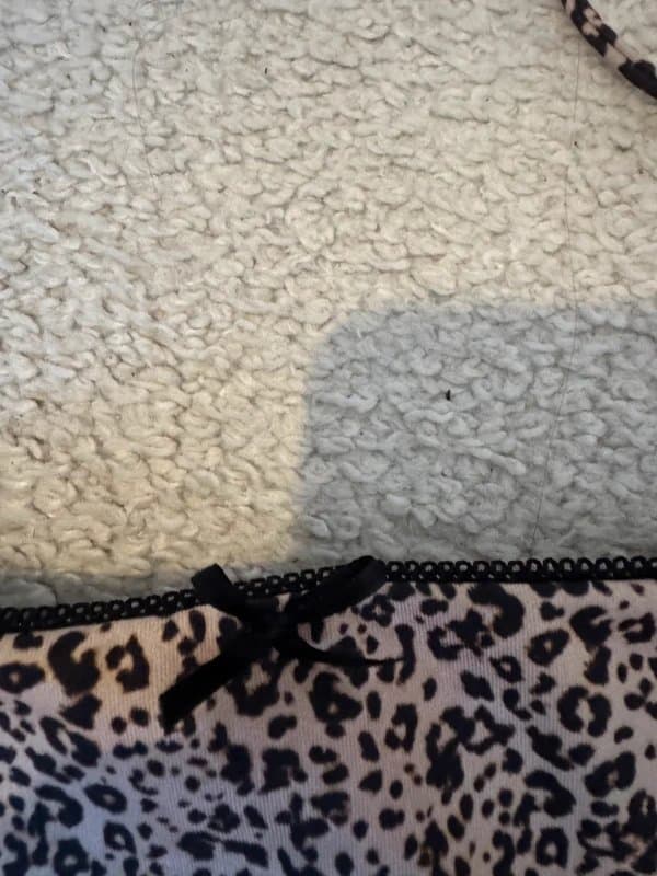 Bershka Leopard print tank top