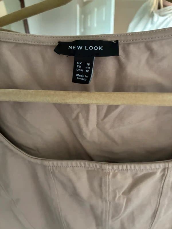 New Look Long sleeve corset top