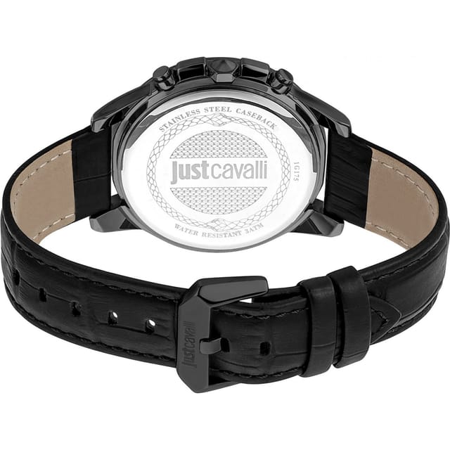 Just Cavalli Just Cavalli Men's JC1G175L0245 42mm Quartz Watch in Black - 2