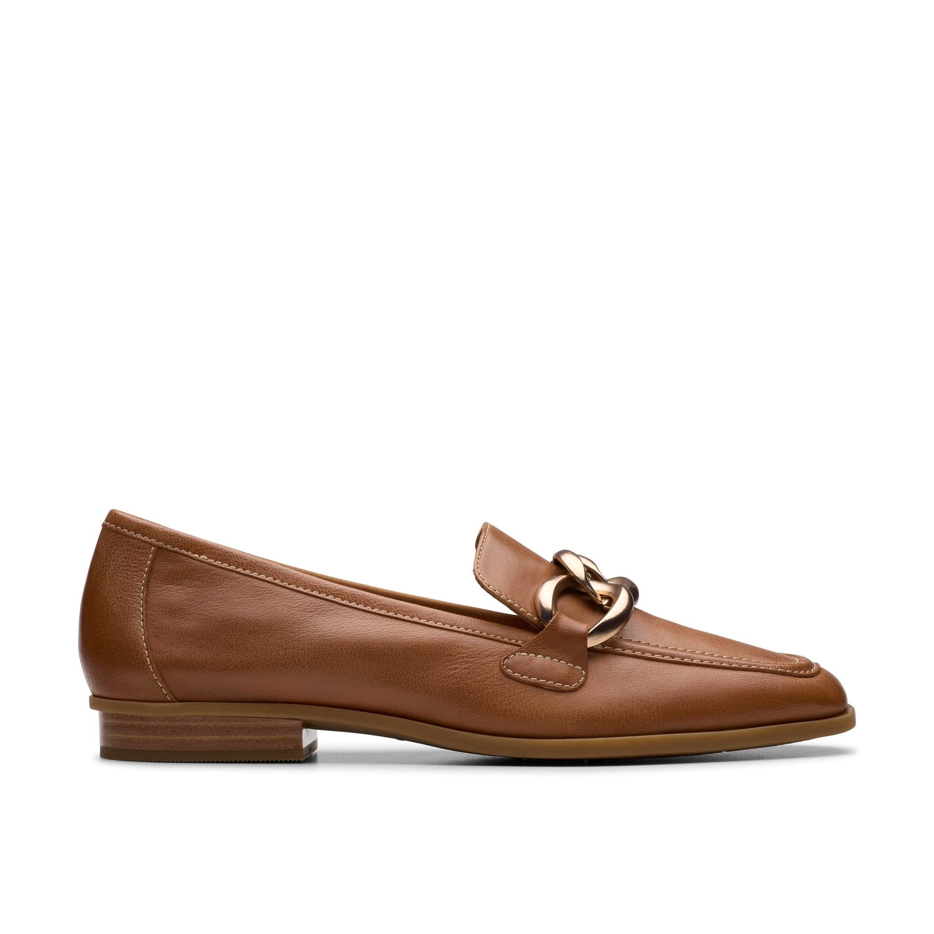 Clarks Clarks Brown Leather Loafers for Women