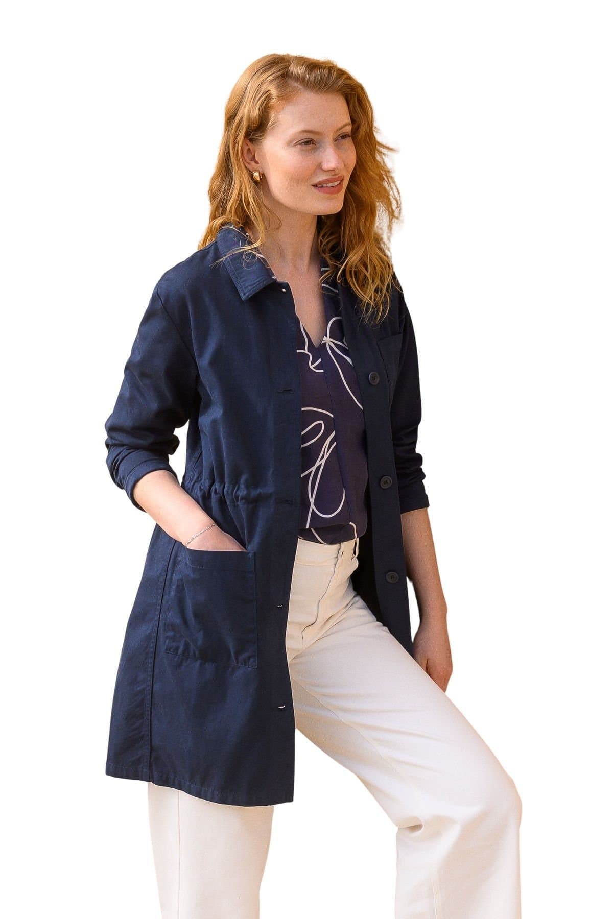 Celtic & Co Celtic & Co Dark Navy Utility Coat