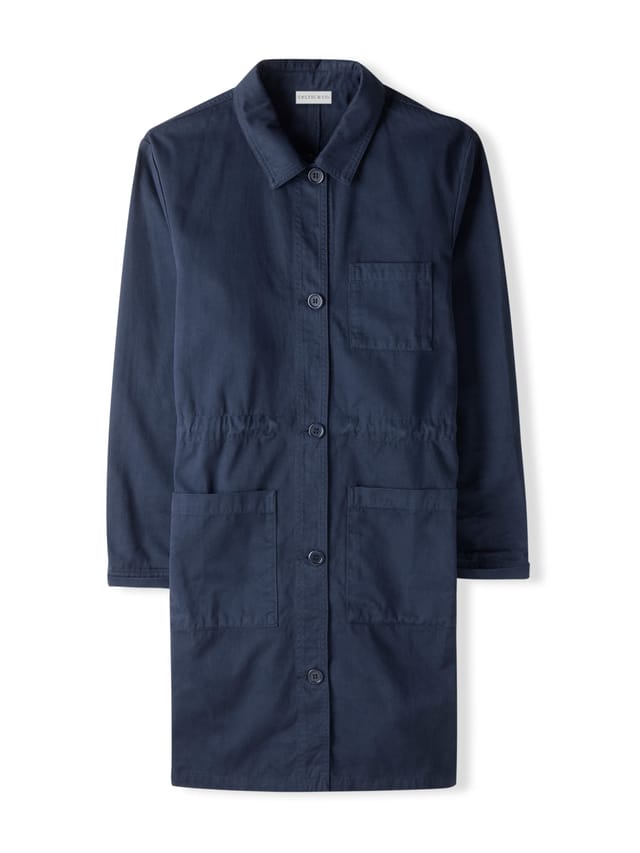 Celtic & Co Celtic & Co Women's Utility Coat in Dark Navy - 2