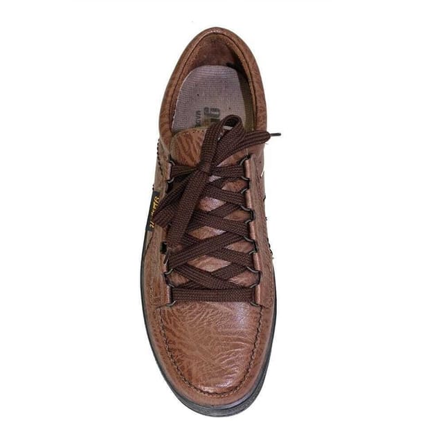 GriSport Grisport Men's Modena Leather Walking Shoes in Brown - 3