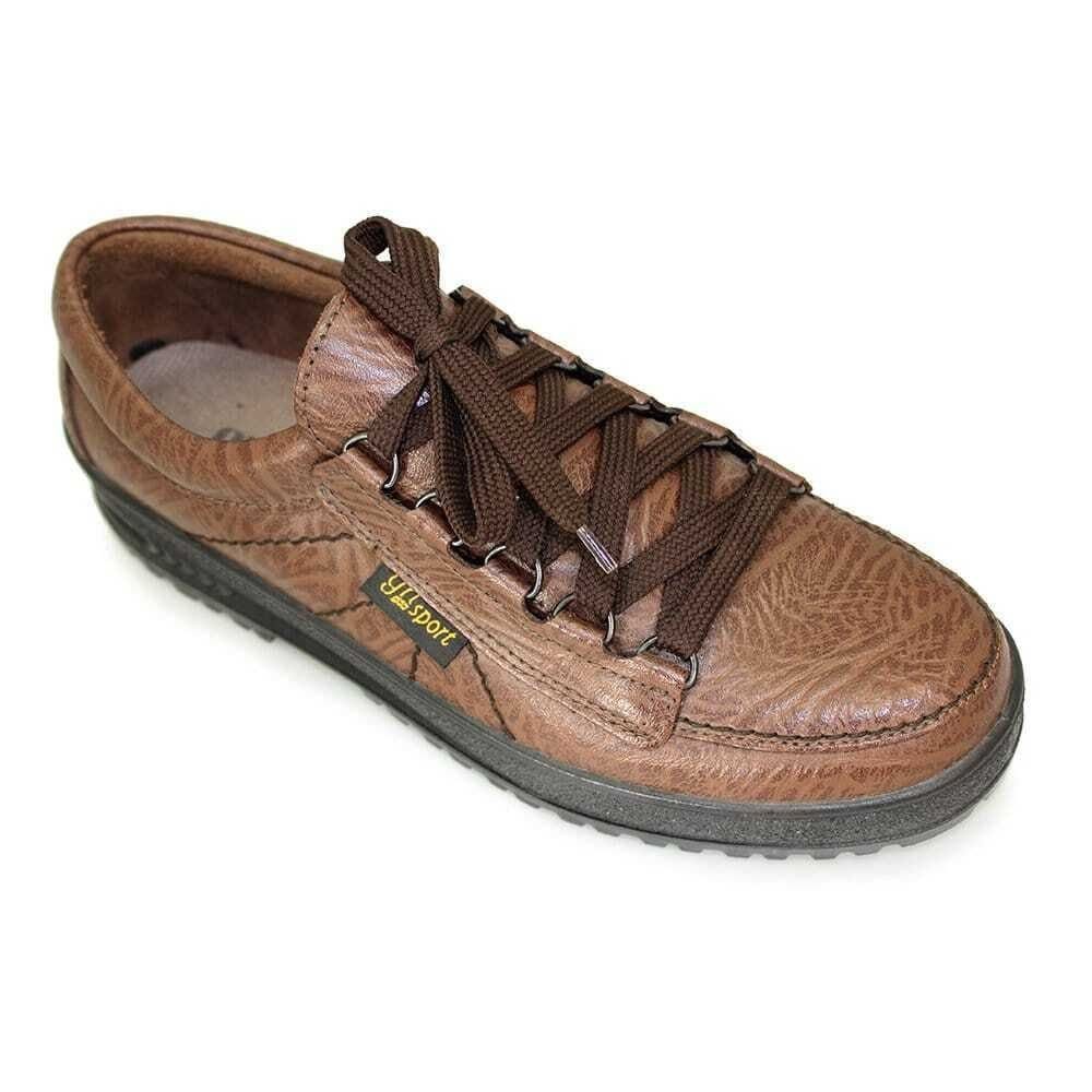 GriSport Grisport Men's Modena Leather Walking Shoes in Brown - 4