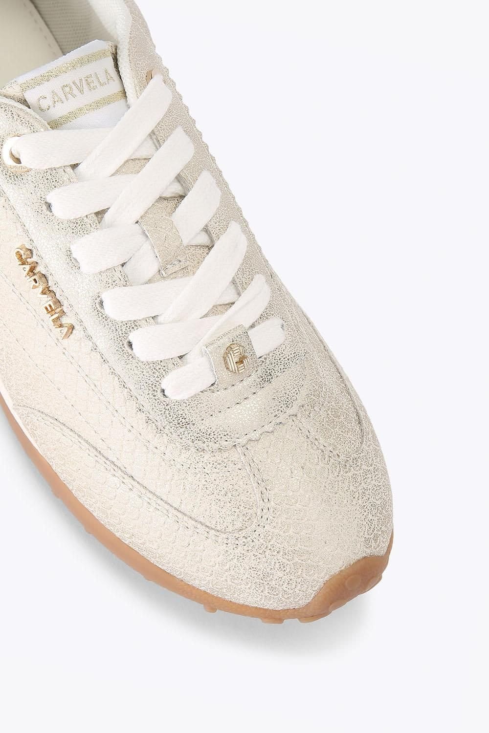 Carvela Carvela Women's 'Martina Sneaker' Trainers in Gold - 4