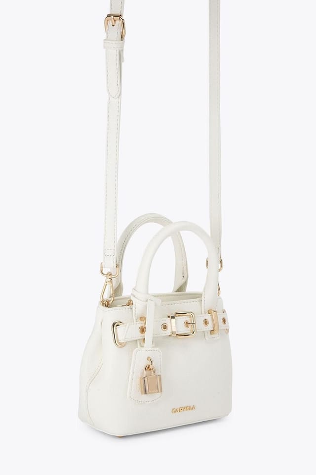 Carvela Carvela Women's 'Maria Micro Belt' Bag in Cream - 2