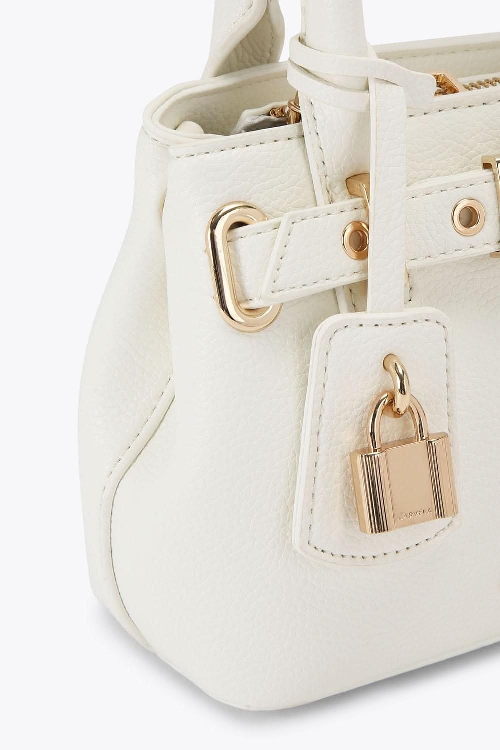 Carvela Carvela Women's 'Maria Micro Belt' Bag in Cream - 4