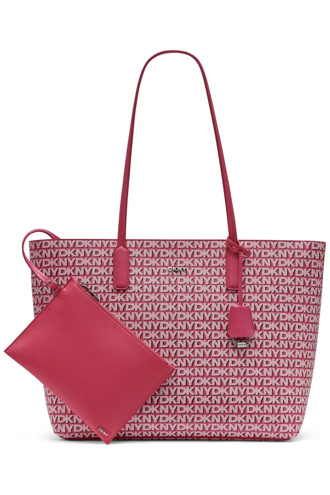 DKNY DKNY Women's Saige Ew Tz Tote Pink in Hot Pink