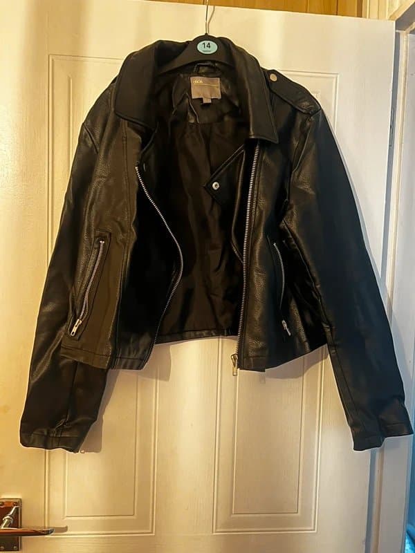 ASOS ASOS leather jacket size 16