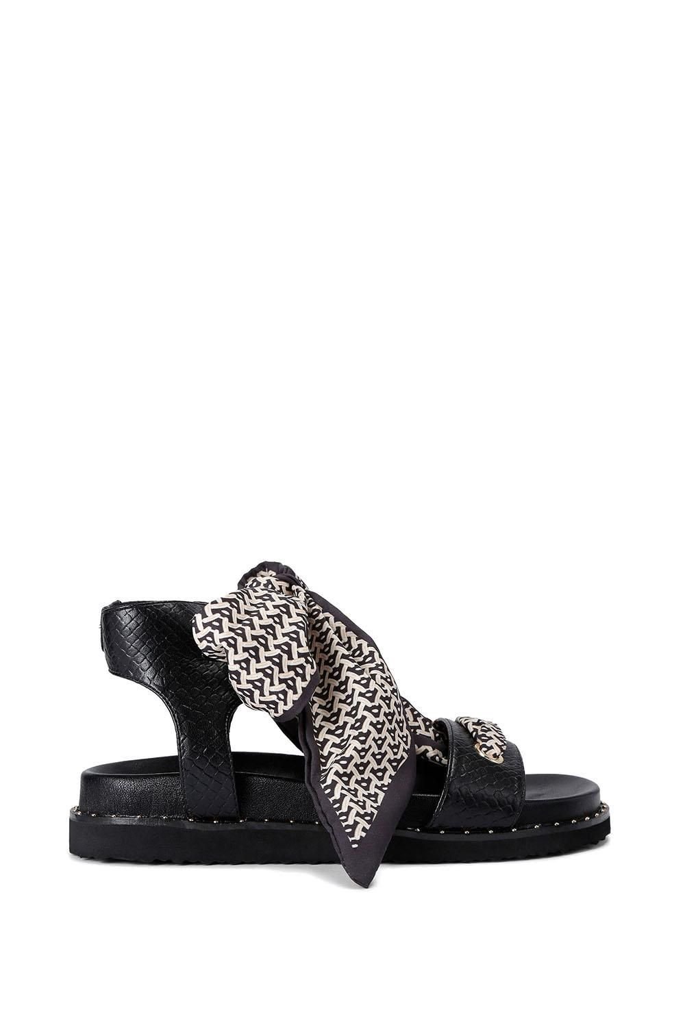 Carvela Carvela Women's 'Sorrento Scarf Sandal' Sandals in Black - 2