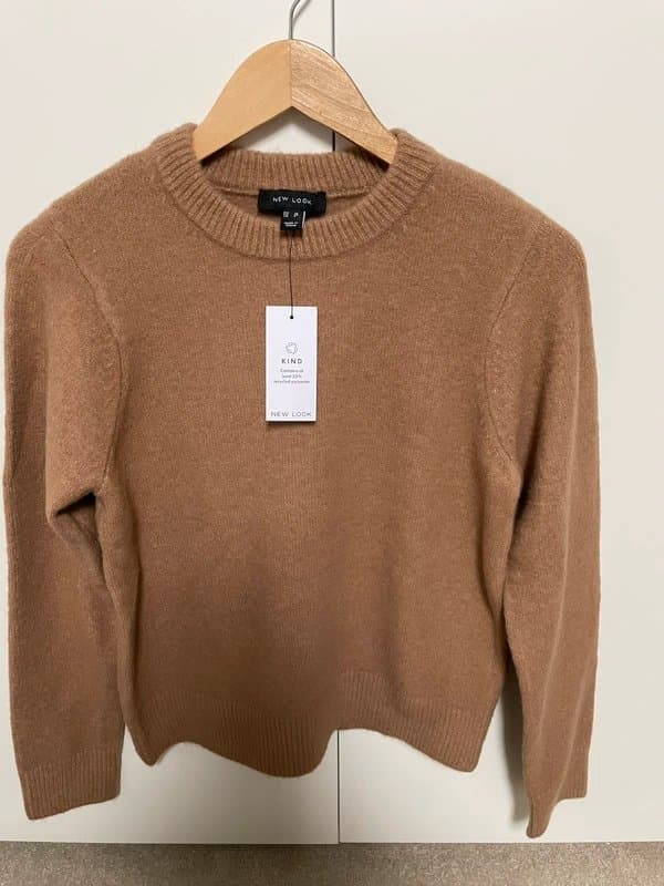 New Look New Camel Jumper Size 1!0