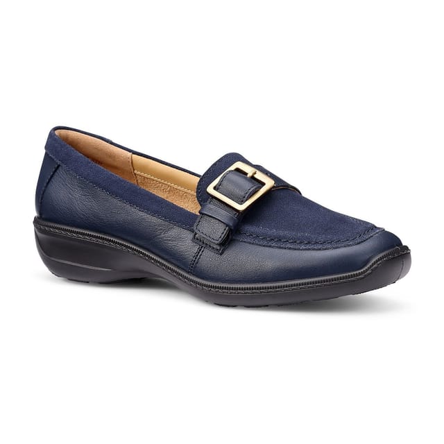 Hotter Hotter Women's 'Opal' Loafers in Navy - 2