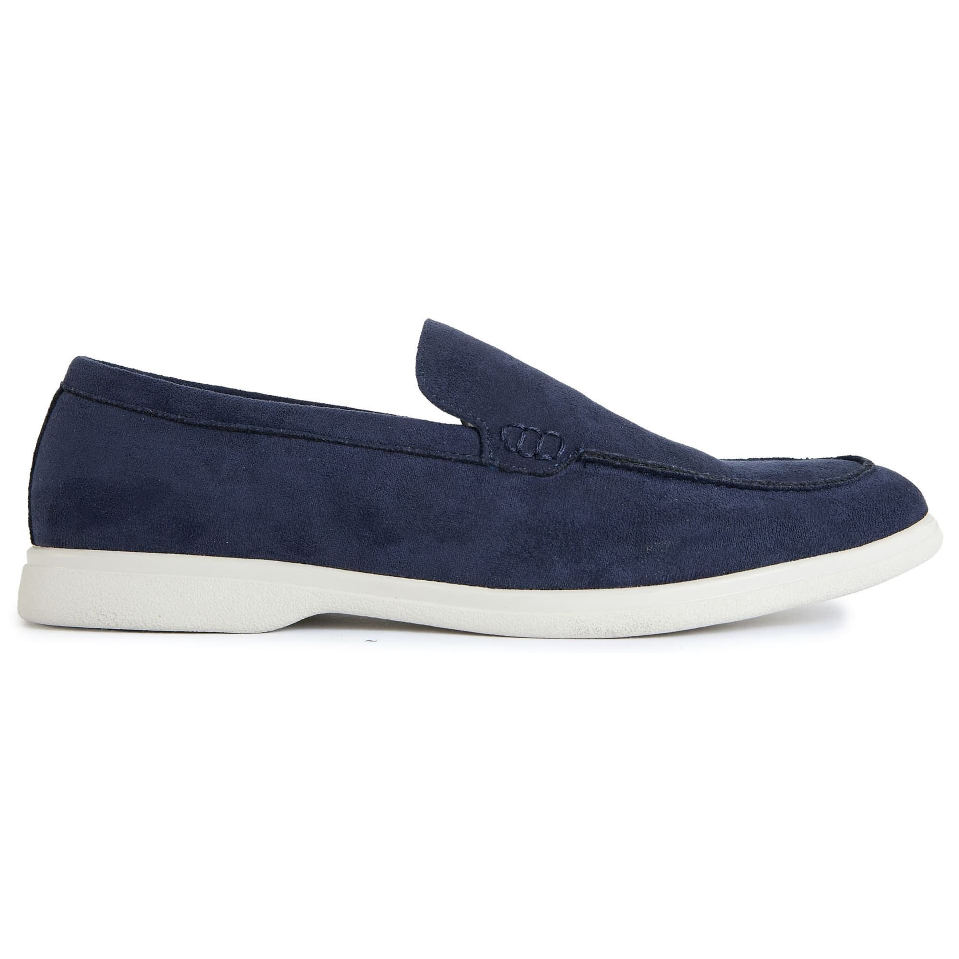 V.GAN V.GAN Men's Cashew Suede Shoes in Blue
