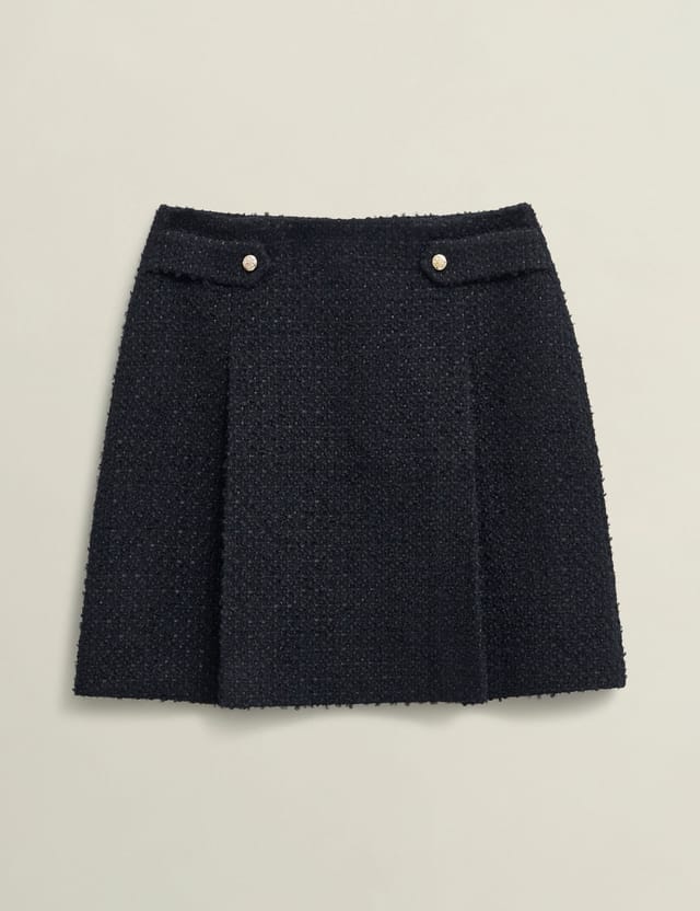 Hobbs London Hobbs London Women's Seraphina Skirt in True Black - 2