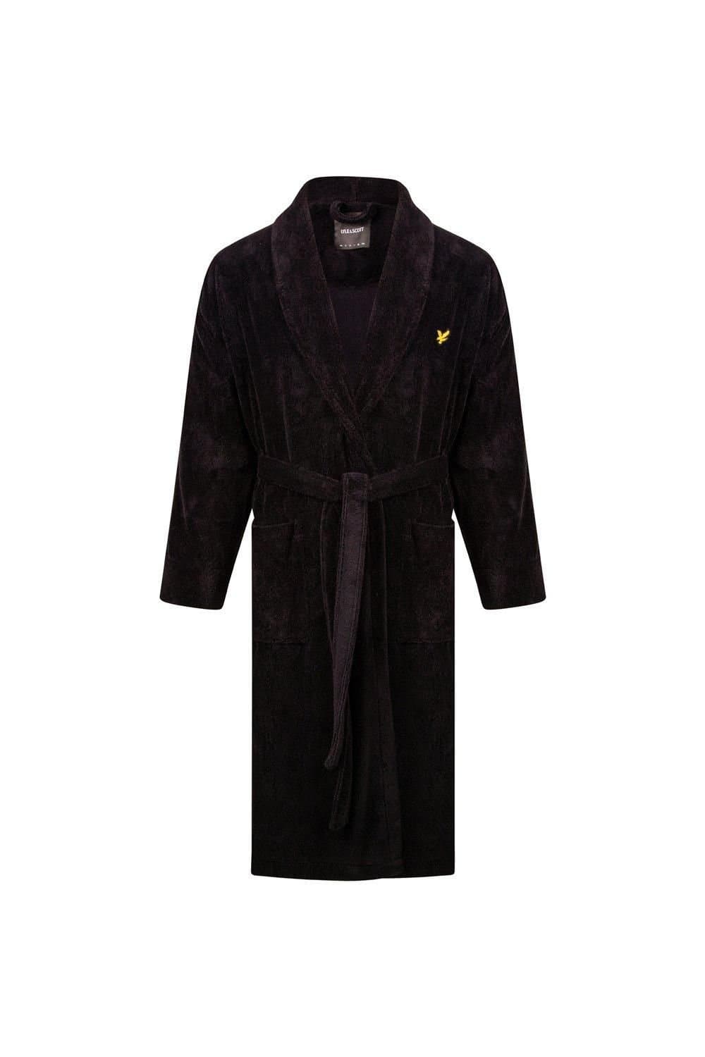Lyle & Scott Lyle & Scott Men's Lucas Bath Robe Black