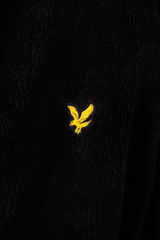 Lyle & Scott Lyle & Scott Men's Lucas Bath Robe Black - 2