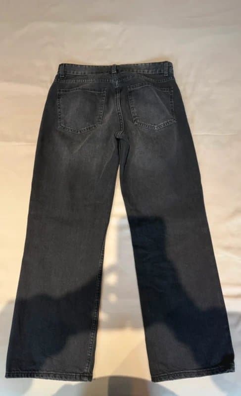 Bershka Black straight leg jeans