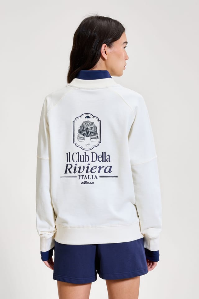 Ellesse Ellesse Women's Rosmara Sweatshirt in Off-White - 2