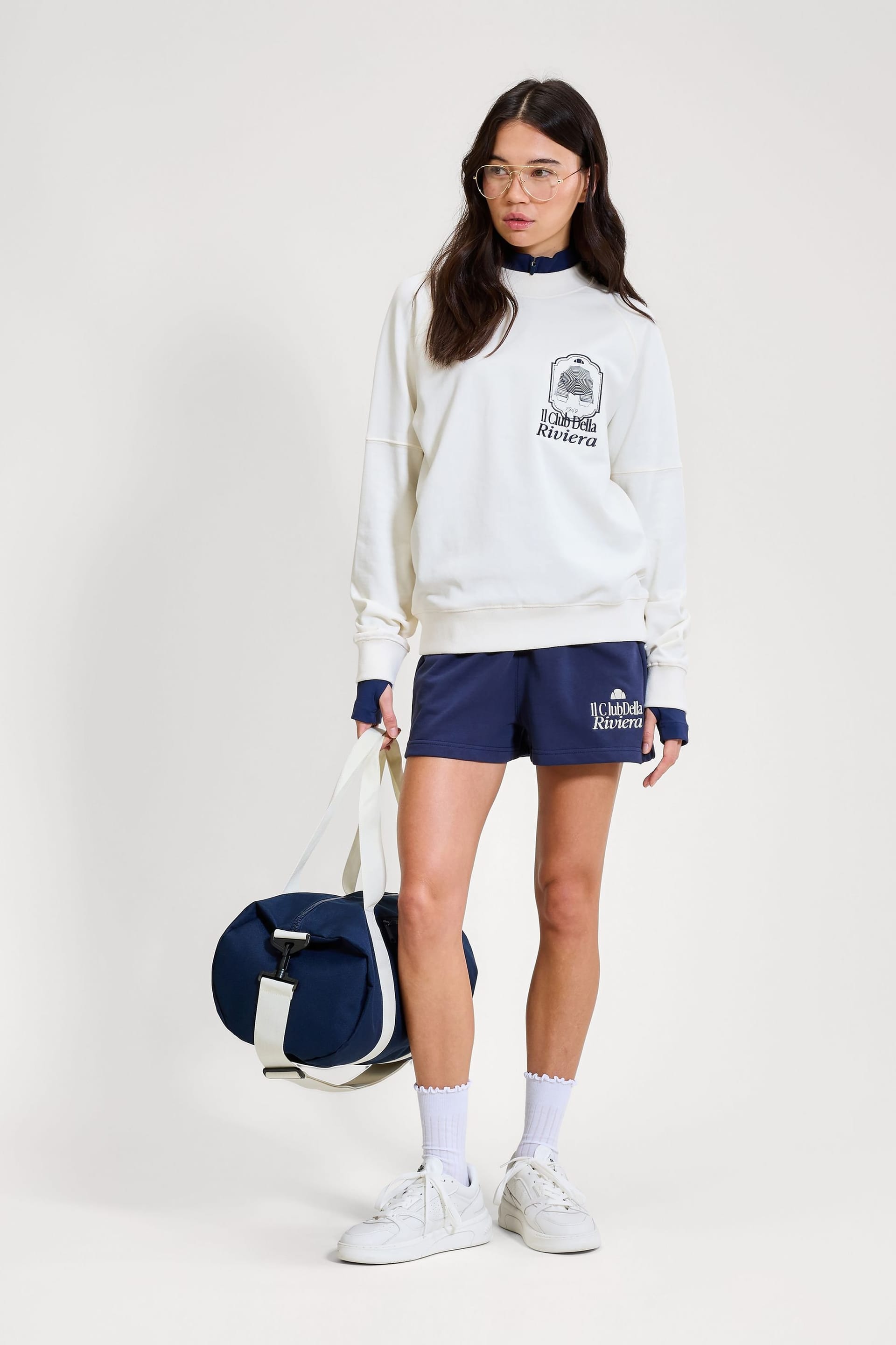 Ellesse Ellesse Women's Rosmara Sweatshirt in Off-White - 4