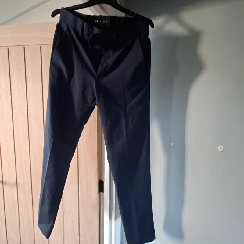 ASOS Mens navy trousers