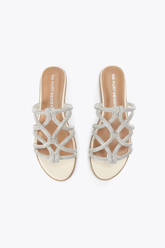 KG Kurt Geiger KG Kurt Geiger Women's 'Perla' Sandals in Silver - 2