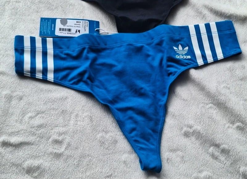 adidas New Adidas 2 pack Thongs womens size 16-18 Large L ladies underwear casual briefs panties gift