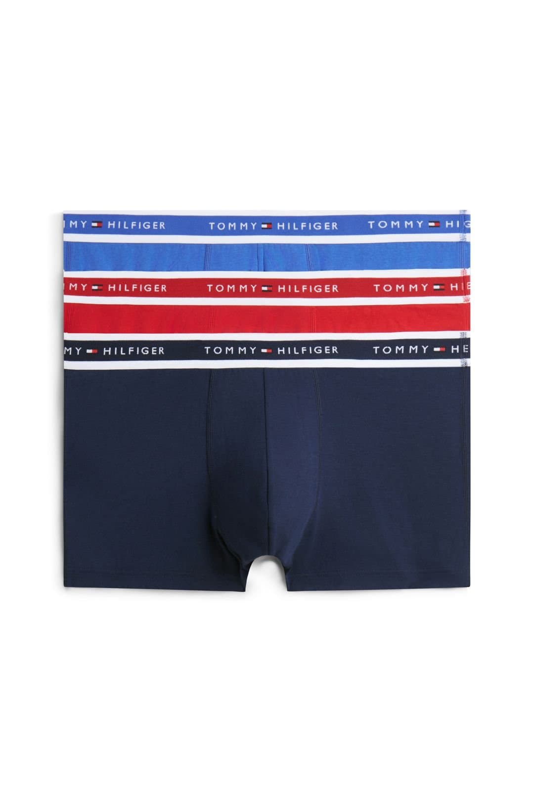 Tommy Hilfiger Tommy Hilfiger Men's 3 Pack Trunks Navy/Blue/Red