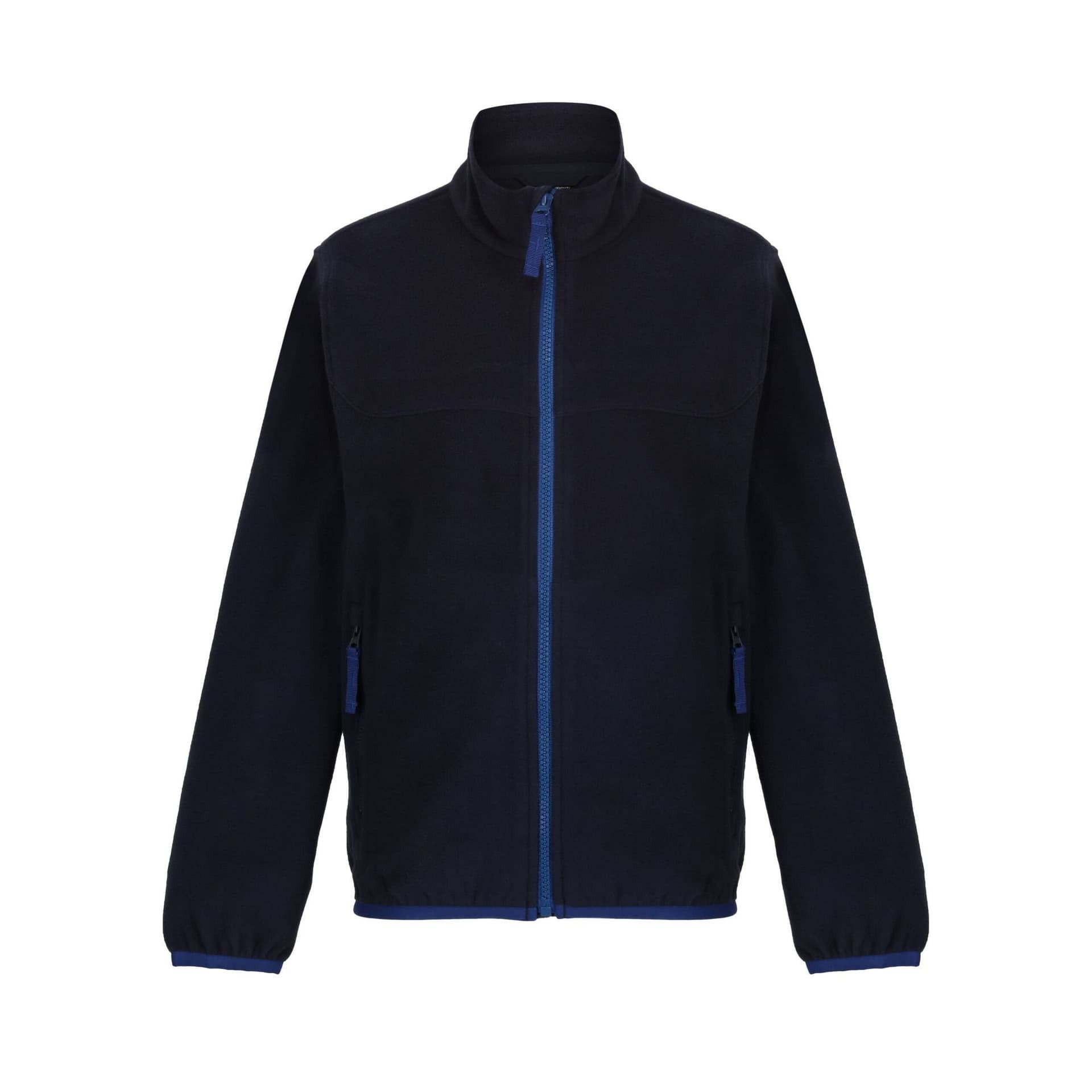 Regjun Regjun Men's Dark Navy Microfleece Full Zip Jacket