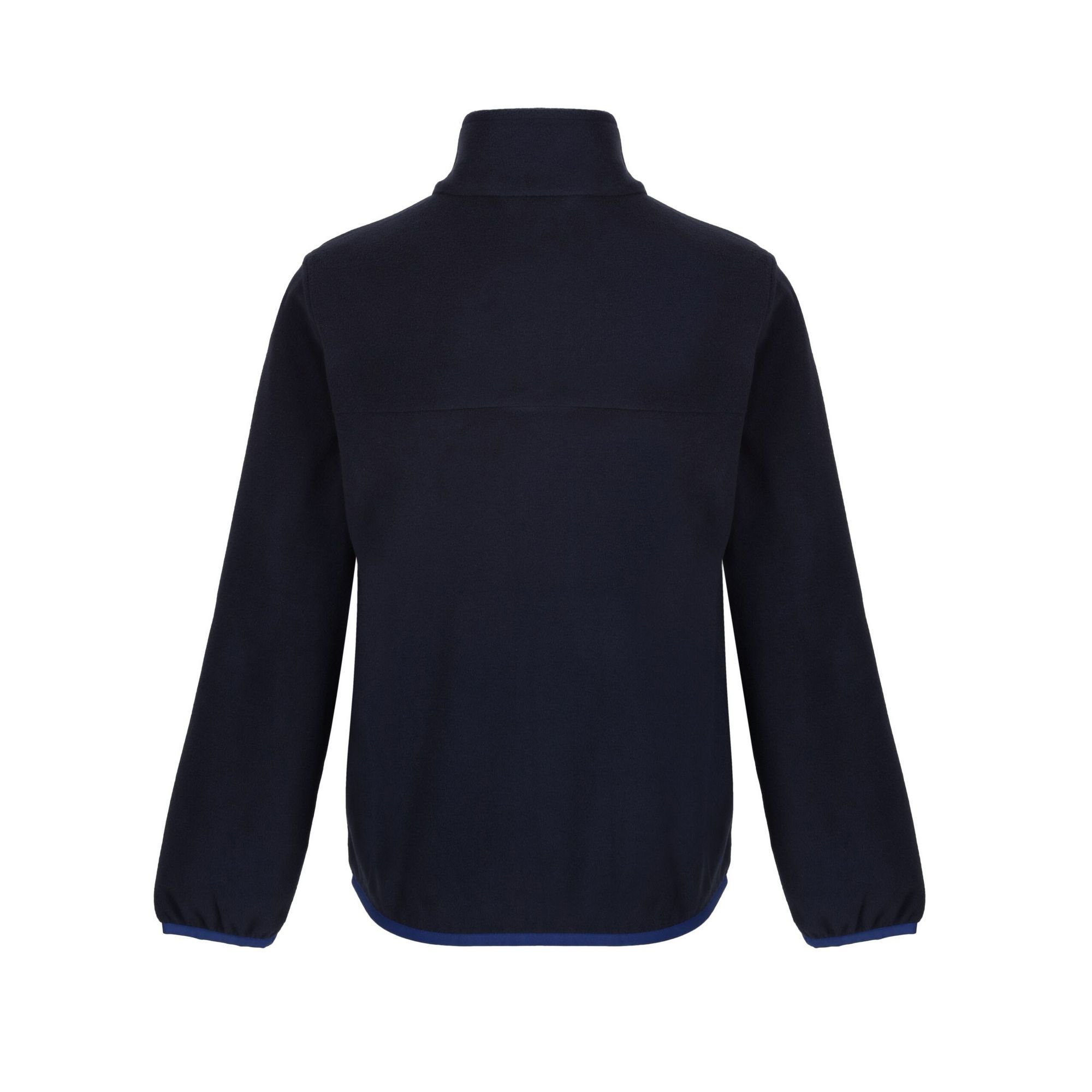 Regjun Regjun Men's Microfleece Full Zip Fleece Jacket in Dark Navy - 2