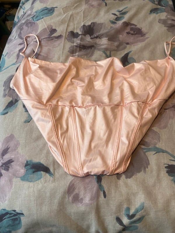 ASOS BNWT Pink ASOS Luxe Club Wear Top Size 20