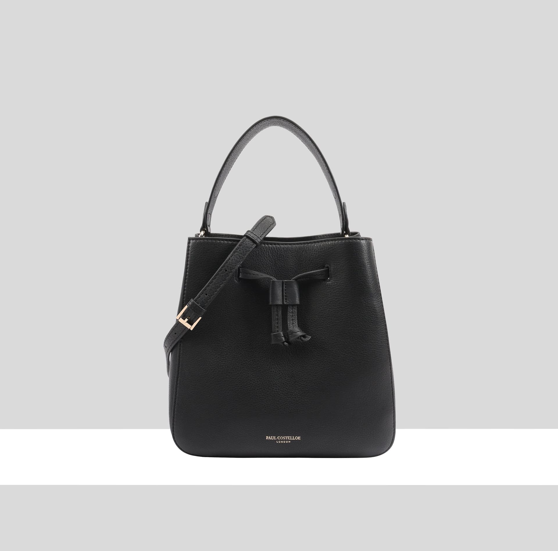 Paul Costelloe Paul Costelloe Women's Peace Leather Multi Way Bag in Black