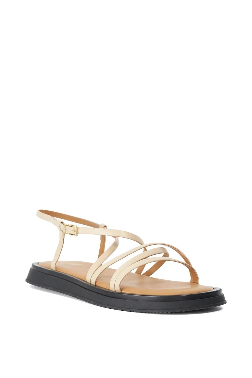 Dune London Dune London Women's 'Laia' Leather Sandals in Natural - 2