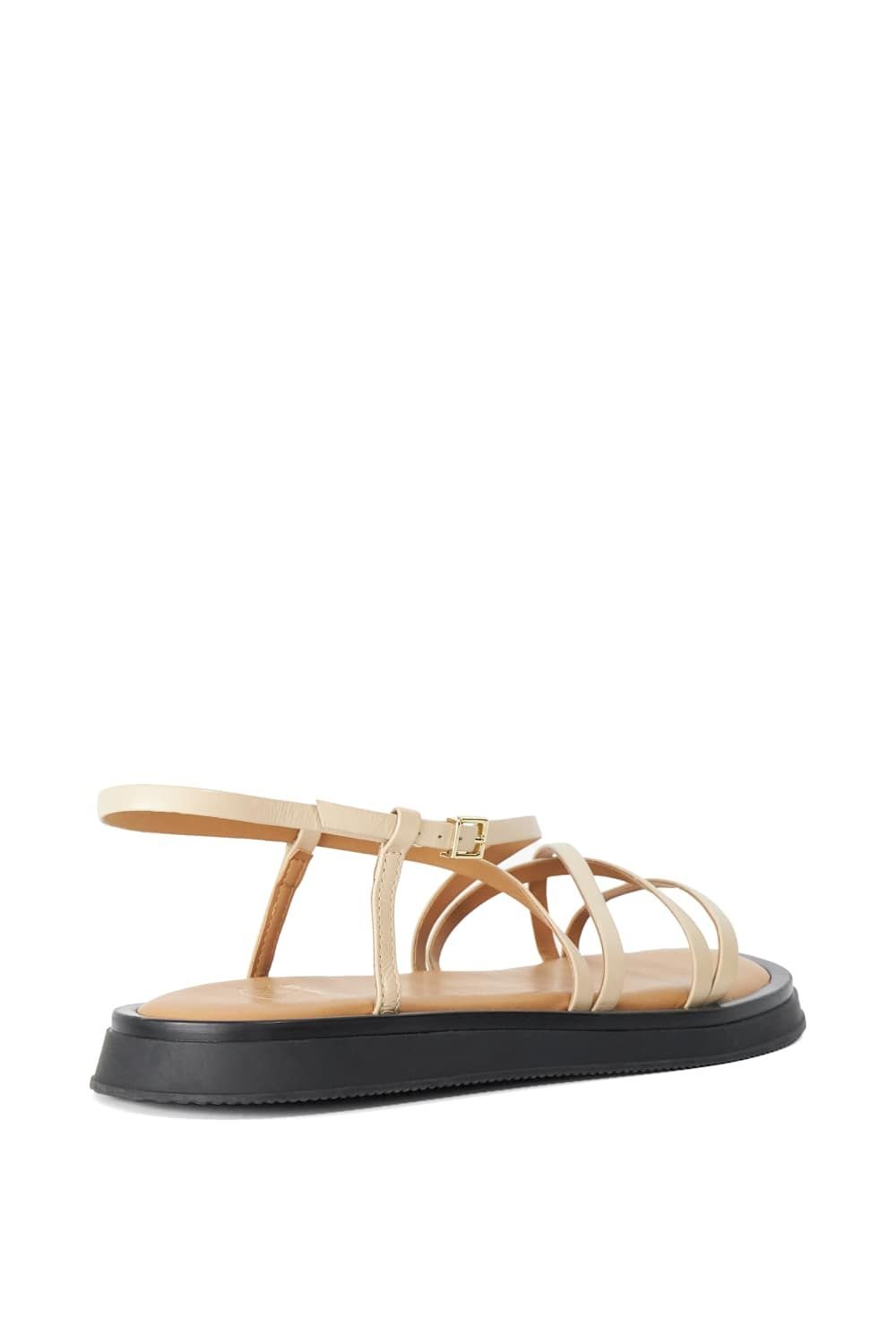 Dune London Dune London Women's 'Laia' Leather Sandals in Natural - 3