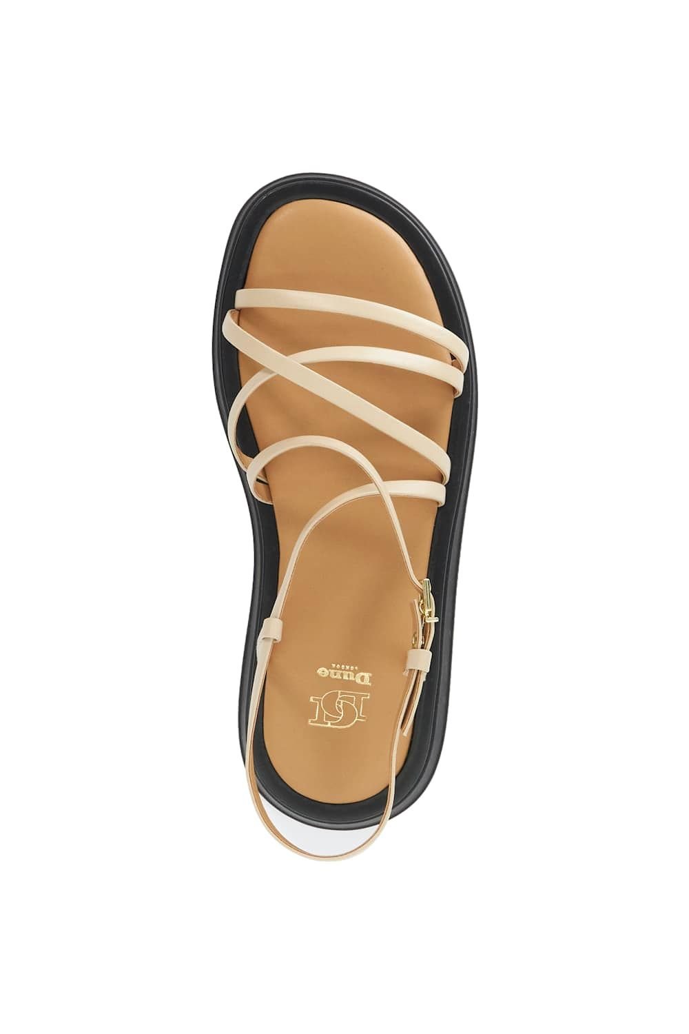 Dune London Dune London Women's 'Laia' Leather Sandals in Natural - 4